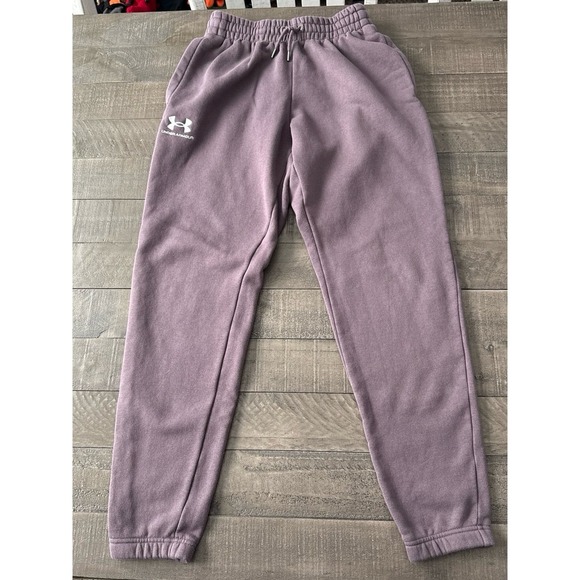 Under Armour Other - Under Armour Men's Icon Fleece Purple Joggers Size Small